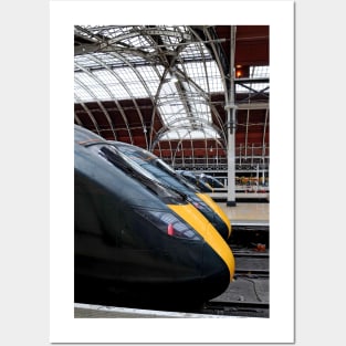 GWR 800 class trains at Paddington Posters and Art